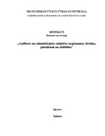Referāts 'Auditoru un saimniekojošo subjektu (uzņēmumu) tiesības, pienākumi un atbildība', 1.