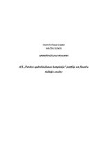 Referāts 'A/s "Parekss apdrošināšanas kompānija" portfeļa un finanšu rādītāju analīze', 1.