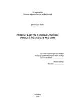 Referāts 'Tūrisms Latvijā padomju periodā pagājušā gadsimta 80.gados', 1.