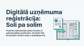 Prezentācija 'Digitālā uzņēmuma reģistrācija', 1.