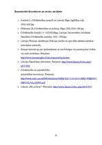 Referāts 'Cilvēktiesību ievērošana policijas darbā, izpratne un būtība', 20.