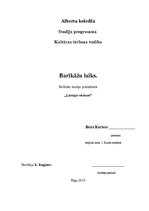 Referāts 'Barikāžu laiks', 1.