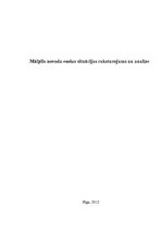 Referāts 'Mālpils novada esošās situācijas raksturojums un analīze', 1.