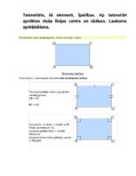 Konspekts 'Ģeometrijas biļetes', 13.