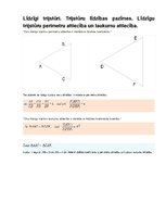 Konspekts 'Ģeometrijas biļetes', 21.