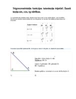 Konspekts 'Ģeometrijas biļetes', 23.