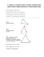 Konspekts 'Ģeometrijas biļetes', 38.