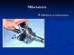 Prezentācija 'Mērinstrumenti un to pielietojums', 5.