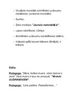 Konspekts 'Nodarbības konspekts sagatavošanas grupas bērniem', 4.