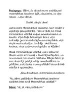 Konspekts 'Nodarbības konspekts sagatavošanas grupas bērniem', 5.