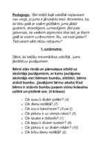 Konspekts 'Nodarbības konspekts sagatavošanas grupas bērniem', 6.