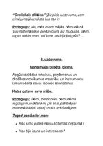 Konspekts 'Nodarbības konspekts sagatavošanas grupas bērniem', 12.