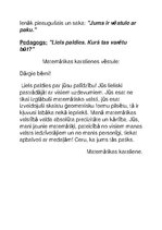 Konspekts 'Nodarbības konspekts sagatavošanas grupas bērniem', 15.