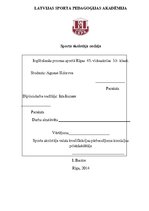 Diplomdarbs 'Izglītošanās process Rīgas 45.vidusskolas 3.b klasē', 3.