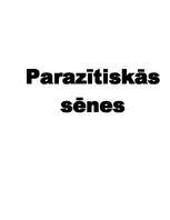 Referāts 'Parazītiskās sēnes', 1.