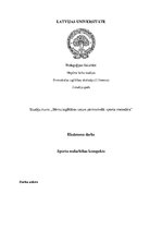 Konspekts 'Sporta nodarbības norise pirmsskolā', 1.