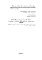 Referāts 'Pārmaiņas tirdzniecībā 12.,13. gadsimtā Baltijas jūras reģionā', 1.