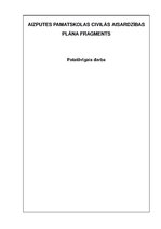 Paraugs 'Civilās aizsardzības plāna paraugs', 1.