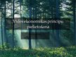 Prezentācija 'Vides ekonomikas principu pielietošana', 1.
