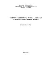 Diplomdarbs 'Uzņēmuma kreditēšanas iespējas Latvijā: a/s "Valmieras stikla šķiedra" analīze', 2.