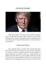 Referāts 'Personības analīze: Donalds Tramps', 1.