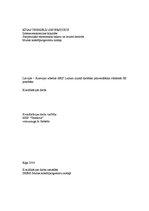 Prakses atskaite 'Latvijas - Krievijas robežas muitas kontoles punkta Ludzas rajonā darbības pilnv', 1.