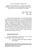 Referāts 'Grāmatas "Sociālais darbs skolā" nodaļas pārskats', 1.