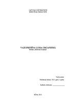 Referāts 'Vazopresīna loma organismā', 1.