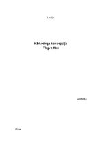 Biznesa plāns 'Mārketinga koncepcija tirgvedībā', 1.