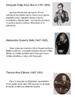 Konspekts 'Atklājumi, izgudrojumi un sasniegumi', 3.