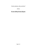 Referāts 'Komerciālā pirkuma līgums', 1.