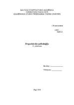 Eseja 'Organizāciju psiholoģija', 1.