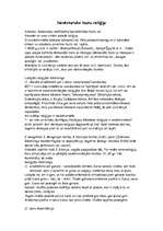 Konspekts 'Nevēsturisko tautu reliģija', 1.