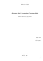 Referāts '"Bebru strūklas" izmantošana tautas medicīnā', 1.