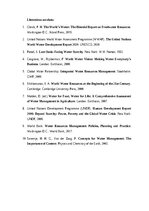 Eseja 'Ūdens resursi un to pārvaldība pasaulē: izaicinājumi un ilgtspējīga izmantošana', 4.