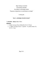 Konspekts 'Makss Vēbers', 1.