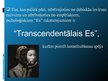 Prezentācija 'Edmunds Huserls un transcendentālā fenomenoloģija', 7.