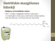 Prezentācija 'Ziepes. Mazgāšanas līdzekļi', 11.