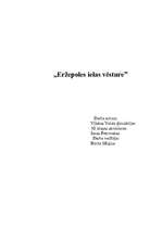 Referāts 'Eržepoles ielas vēsture', 1.