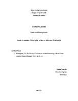 Konspekts 'Tehnoloģija, kultūra un sadursme. Globalizācija', 1.