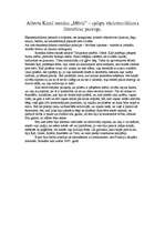 Eseja 'A.Kamī "Mēris"', 1.