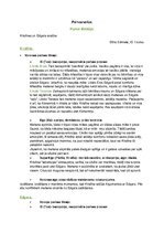 Konspekts '"Purva bridējs", psihoanalīze', 1.