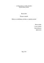 Referāts 'Krājumu novērtēšanas metodes un uzskaites varianti', 1.