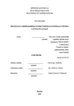 Diplomdarbs 'Ēdināšanas uzņēmējdarbības nozīme tūrisma ilgtspējīgai attīstībai Latvijā un Lat', 1.