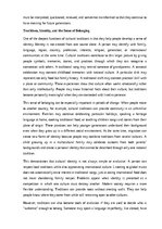 Eseja 'Cultural traditions in modern society', 2.