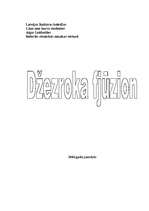 Referāts 'Džezroka fjūzion', 1.