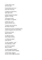 Konspekts 'Latīņu valodas spārnotie teicieni un to tulkojums', 1.