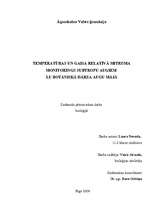 Referāts 'Temperatūras un gaisa relatīvā mitruma monitorings subtropu augiem', 1.