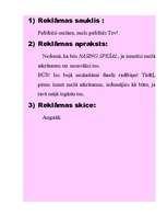 Paraugs 'Nemēslo mežā! Reklāma', 2.