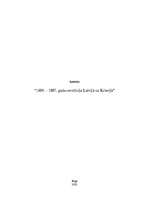 Konspekts '1905.gada revolūcija Krievijā un Latvijā', 1.